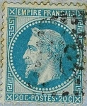 Sellos de Europa - Francia -  Napoléon III