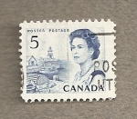 Stamps America - Canada -  Reina Isabel II