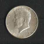 monedas del Mundo : America : Estados_Unidos :  Kennedy / Anverso.