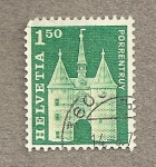 Stamps : Europe : Switzerland :  Porrentruy