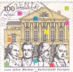 Stamps Germany -  WEIMAR CIUDAD CULTURAL