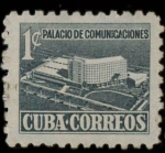 Stamps Cuba -  PALACIO COMUNICACIONES