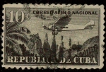 Stamps Cuba -  AVION SOBRE SELVA