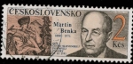 Stamps Czechoslovakia -  Martin Benka - Día del Sello