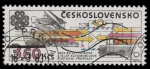 Stamps Czechoslovakia -  transporte Postal