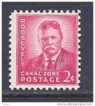 Stamps : America : United_States :  Theodore Roosevelt