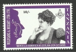 Stamps Tanzania -  Marcella Sembrich