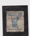 Stamps Brazil -  Mal Francisco Peixoto