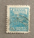 Stamps : America : Brazil :  Trigo