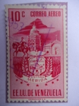 Stamps Venezuela -  E.E.U.U de Venezuela- Estado: Mérida- Escudo