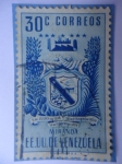 Stamps Venezuela -  E.E.U.U de Venezuela- Estado: Miranda- Escudo