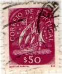 Stamps Portugal -  4 Barco a vela