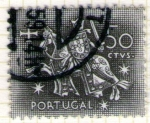 Sellos de Europa - Portugal -  29 Caballero medieval