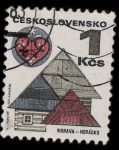 Stamps Czechoslovakia -  MORAVA - HORACKO