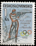 Stamps Czechoslovakia -  Olympiada Alberbille