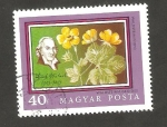 Sellos de Europa - Hungra -  2177 - 200 anivº del jardín botánico de la Universidad de Budapest