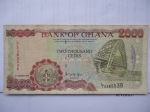monedas de Africa - Ghana -  Bank of Ghana- Two Thousand Cedis.