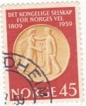 Stamps Norway -  150 ANIVERSARIO DE ALA REAL SOCIEDAD NORUEGA PARA EL DESARROYO