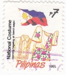 Sellos de Asia - Filipinas -  NATIONAL COSTUME