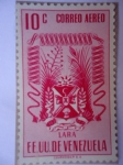 Stamps Venezuela -  E.E.U.U de Venezuela-Estado Lara- Escudo