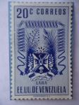 Stamps Venezuela -  E.E.U.U de Venezuela- Estado: Lara- Escudo