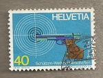Stamps : Europe : Switzerland :  Proteccion pistolas Thun