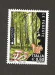 Sellos de Europa - Italia -  El bosque