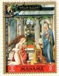Stamps Asia - Qatar -  1 MANAMA.Pinacoteca de Munich