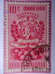 Stamps Venezuela -  E.E.U.U de Venezuela-Estado: Barinas- Escudo