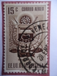 Stamps Venezuela -  E.E.U.U de Venezuela- Estado: Nueva Esparta- Escudo
