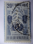 Stamps Venezuela -  E.E.U.U de Venezuela- Estado: yaracuy- Escudo