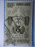 Stamps Venezuela -  E.E.U.U de Venezuela- Estado: Yaracuy- Escudo