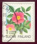 Stamps : Europe : Finland :  1994 Rosa acicularis - Ybert:1216