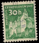 Stamps Czechoslovakia -  PERNSTEJN