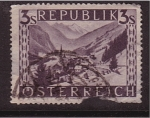 Stamps Austria -  serie- Paisajes