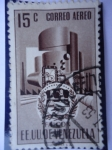 Stamps Venezuela -  E.E.U.U de Venezuela- Estado: Falcón- Escudo