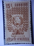 Stamps Venezuela -  E.E.U.U de Venezuela- Estado: Ttrujillo- Escudo