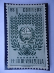 Sellos de America - Venezuela -  E.E.U.U de Venezuela- Estado: Trujillo- Escudo