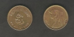 monedas de Africa - Egipto -  Reina Cleopatra