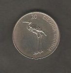 monedas de Europa - Eslovenia -  Ciconia Ciconia
