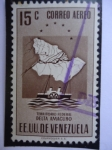 Stamps Venezuela -  E.E.U.U de Venezuela- Estado: Delta Amacuro- Escudo