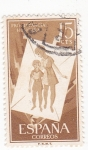 Stamps Spain -  Pro infancia húngara    (1)