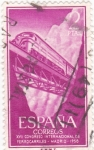 Sellos de Europa - Espa�a -  XVII Congreso Internacional de Ferrocarriles  (1) .