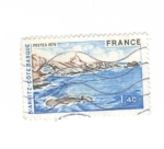 Stamps France -  Biarriz-Costa vasca