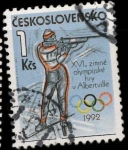 Sellos de Europa - Checoslovaquia -  Olympiada Alberbille