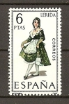 Stamps Spain -  Lerida.