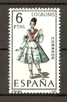 Stamps Spain -  Logroño.