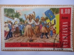 Stamps Venezuela -  Danzas Populares ¨Chimbánguele¨