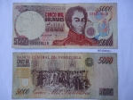 monedas del Mundo : America : Venezuela :  Banco Central de Venezuela-(Anv.) Simón Bolívar-(Rev.)Declaración de la Indepndencia.
