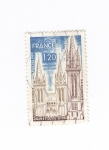 Sellos de Europa - Francia -  Catedral Saint Pol de Leon